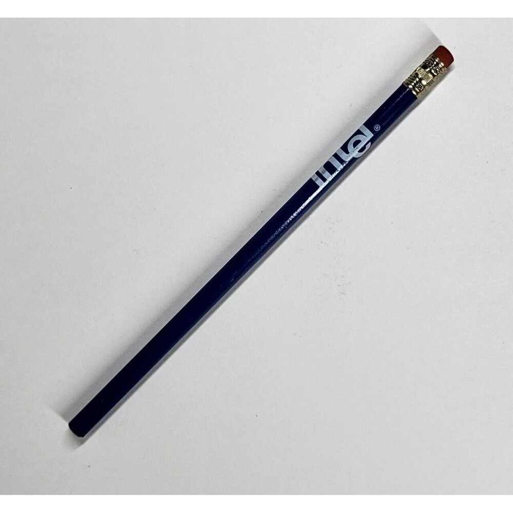 Intel Advertising Pencil Vintage 1990s Unused